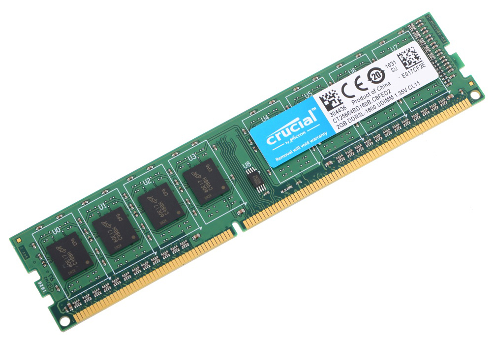 фото Оперативная память crucial ct25664bd160b