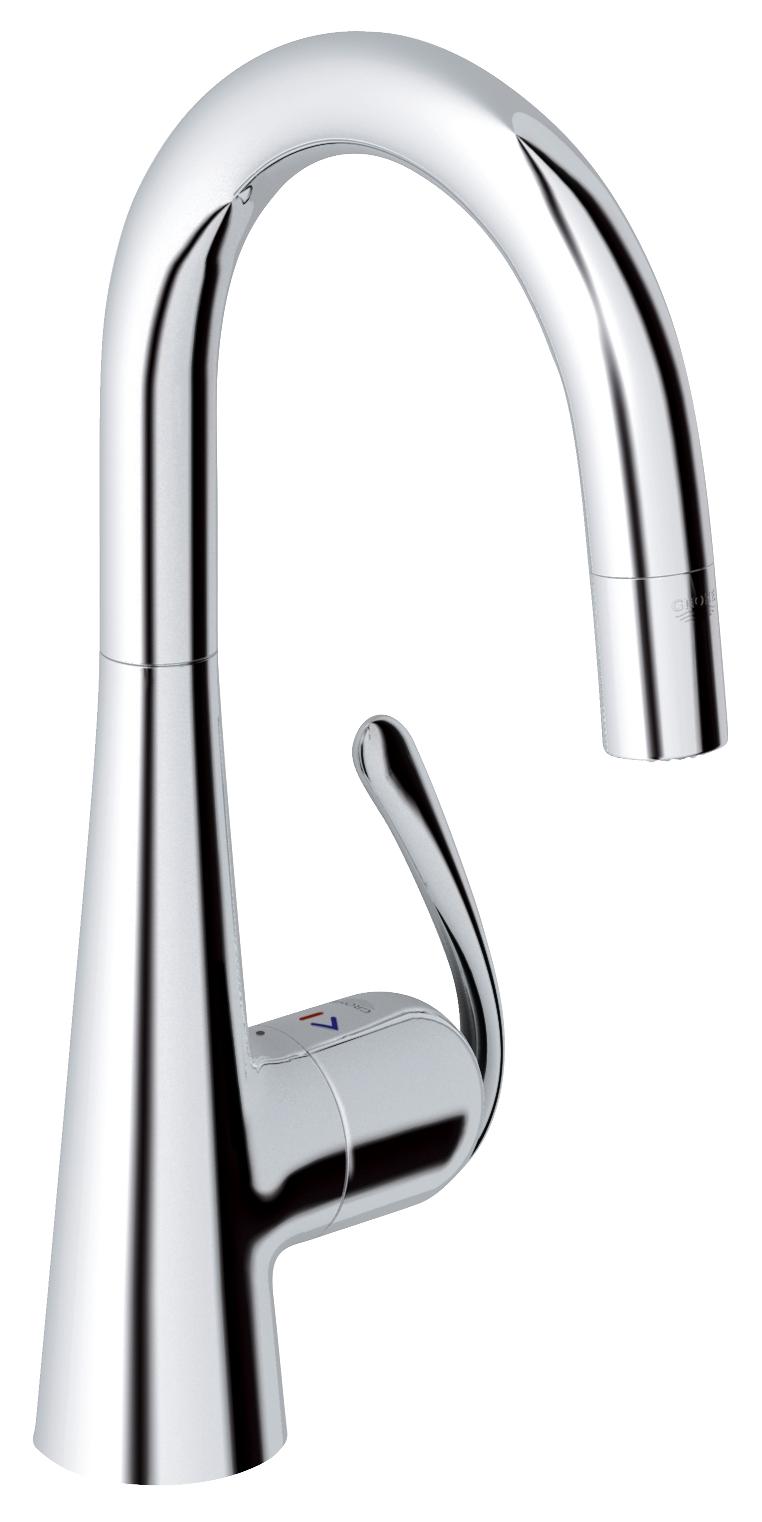 

Смеситель для кухонной мойки Grohe Zedra New 32296000 хром, Zedra New 32296000