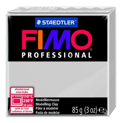 Глина для лепки Staedtler FIMO Серый фельфин глина для лепки staedtler fimo золотой металлик