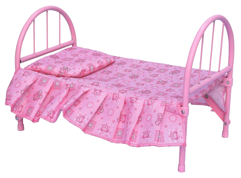 фото Мебель для кукол melobo кроватка 9342