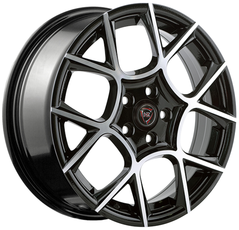 

Колесный диск NZ Wheels F R16 6.5J PCD5x112 ET33 D57.1 (9116986), Черный;серебристый, f-26