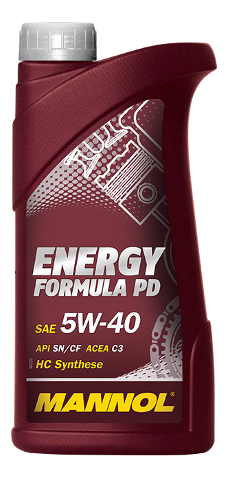 Моторное масло Mannol Energy Formula PD 5W40 1л