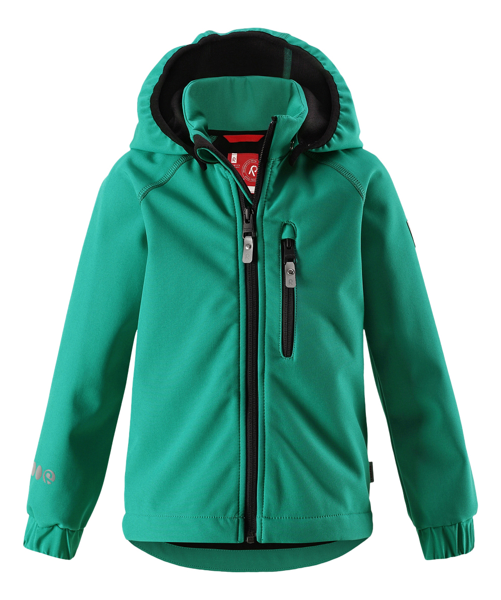 Куртка Reima Softshell jacket Vantti ярко-зеленая р.92