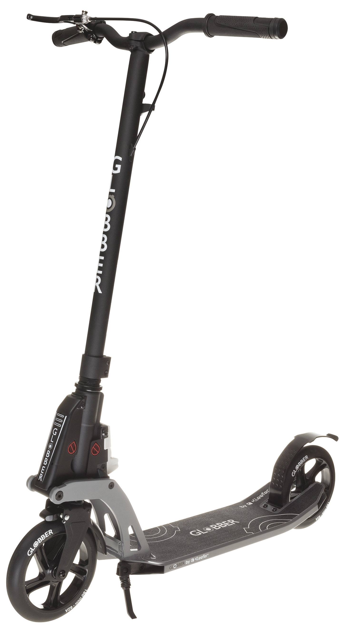 

Самокат Globber One K180 с ручным тормозом red, One K180 с ручным тормозом