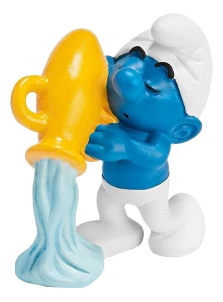 Фигурка Смурфики Гном Водолей Schleich The Smurfs 20718 фигурка смурфики гном копьеметатель schleich the smurfs 20744