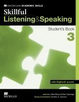 фото Skillful level 3 listening and speaking student's book & digibook macmillan