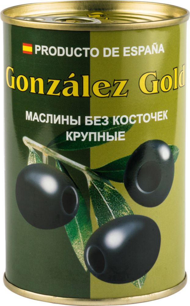 

Маслины без косточек Gonzalez gold крупные 425 г