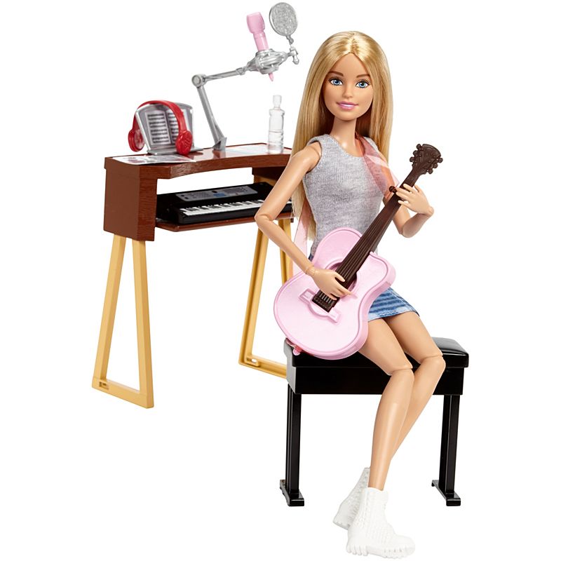 Куклы Barbie Кукла Музыкант с гитарой и пианино FCP73