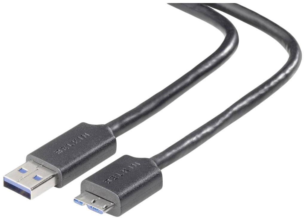 

Кабель Belkin USB A-Micro USB B, M-M 1,8м Black (F3U166BT1.8M), Черный, F3U166BT1.8M