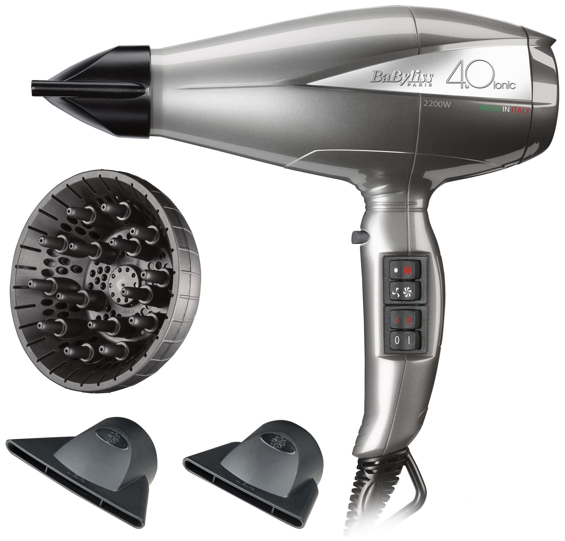 фото Фен babyliss le pro 6675e silver/gray