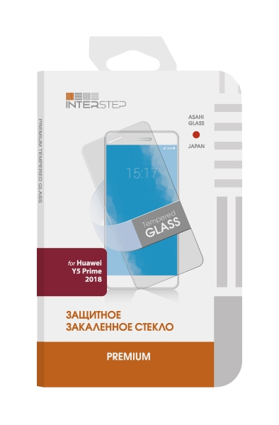 

Защитное стекло InterStep для Huawei Y5 Prime (2018) Black, ISTGHUAY5P8FB000B202