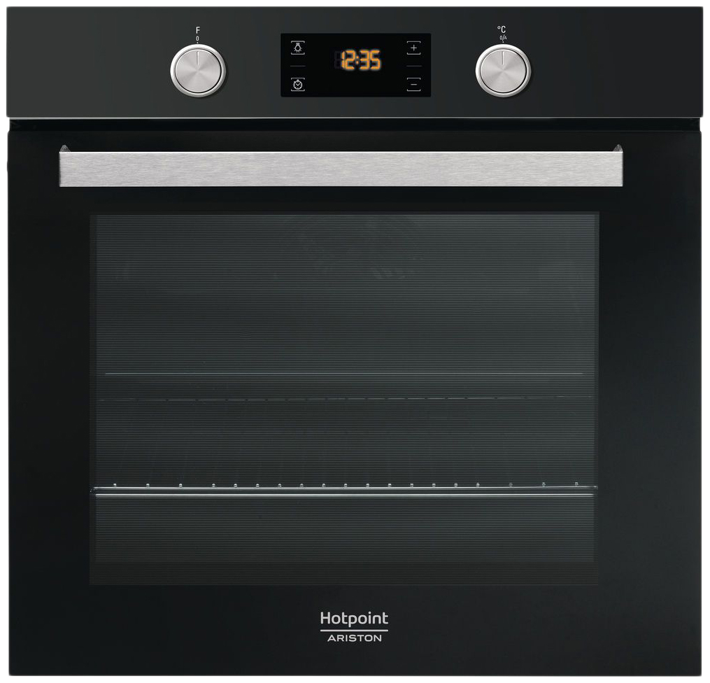 фото Встраиваемый электрический духовой шкаф hotpoint-ariston fa5 841 jh blg ha black