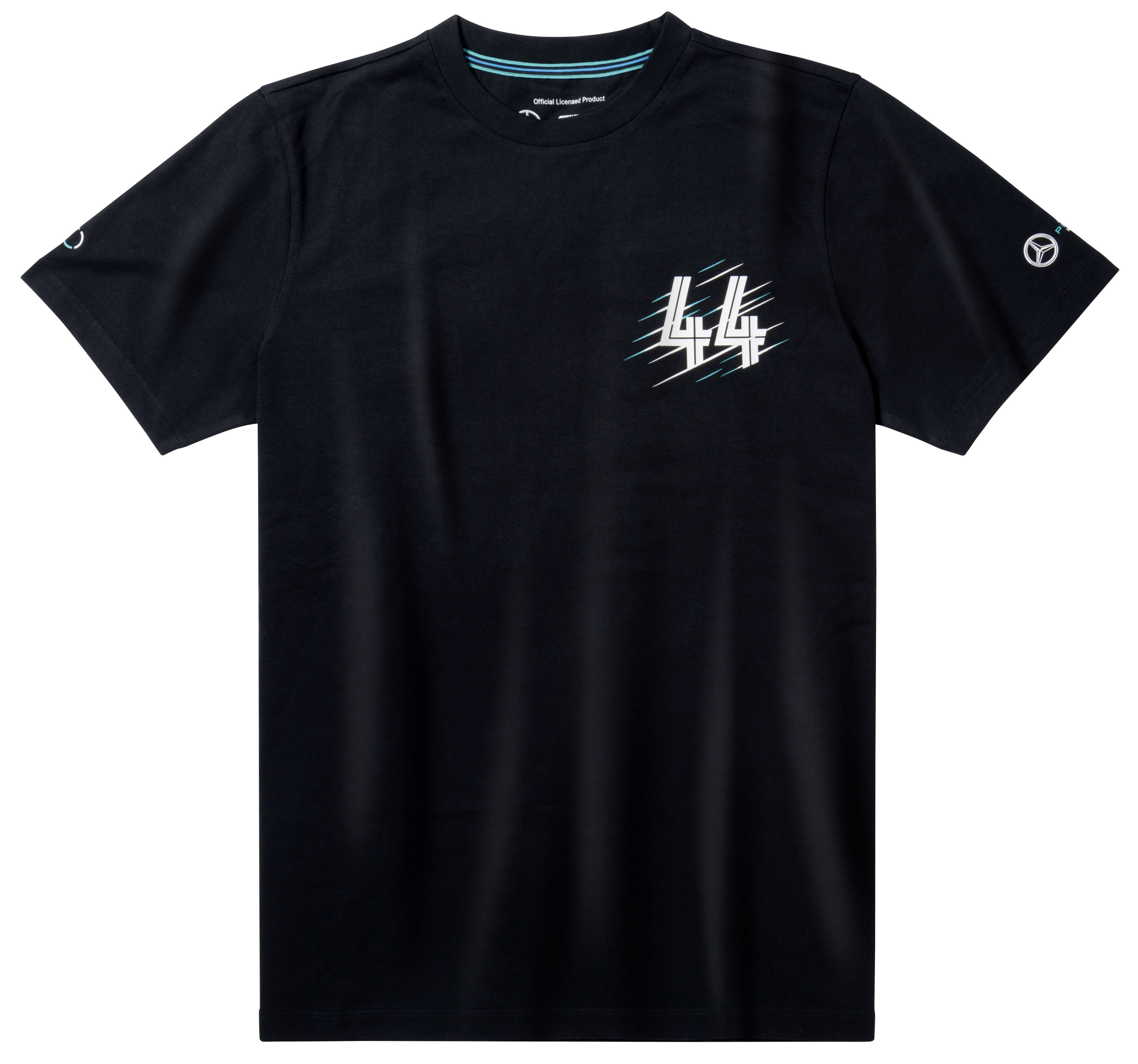 

Мужская футболка Mercedes F1 B67995491 Lewis Hamilton Black