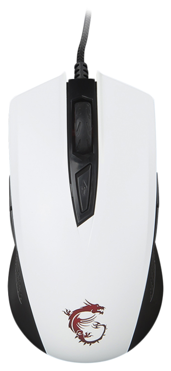 

Игровая мышь MSI Clutch GM40 White/Black, Clutch GM40