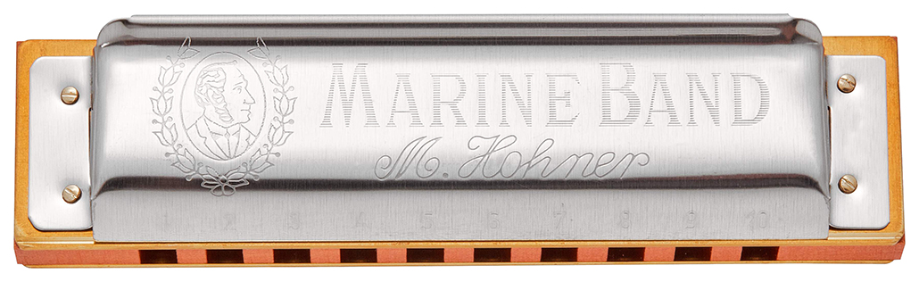

Губная гармоника диатоническая HOHNER Marine Band 1896/20 G, Серебристый