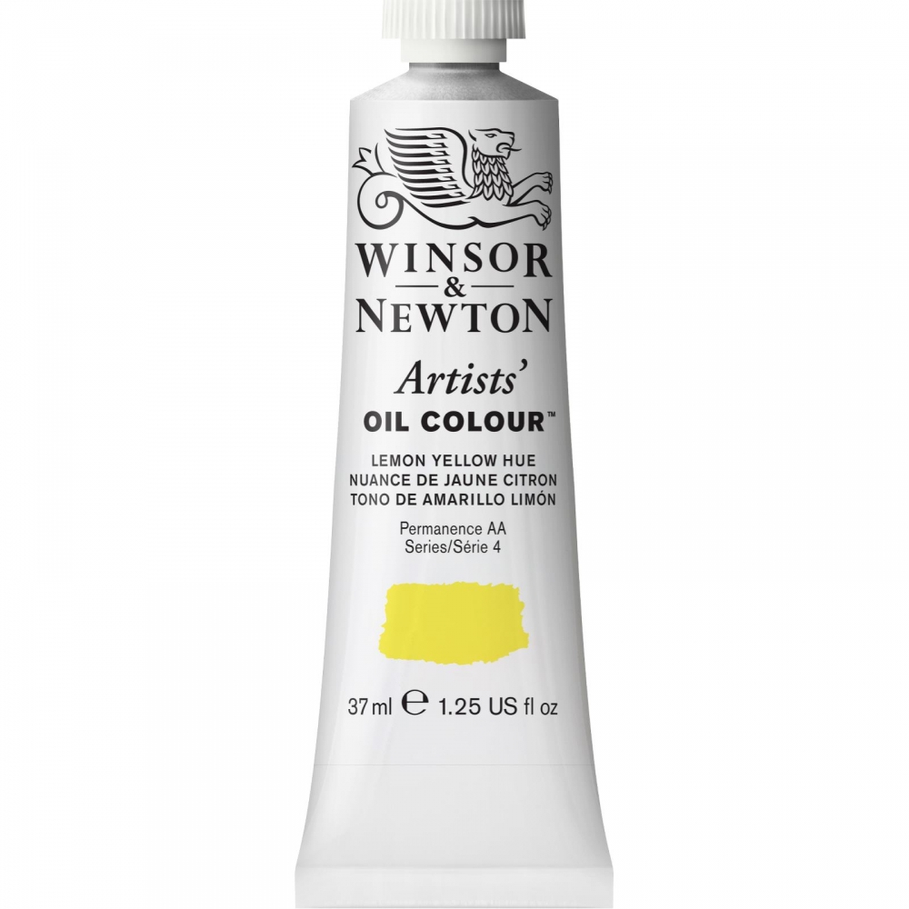 Масляная краска Winsor&Newton Artists оттенок желтый лимон 37 мл