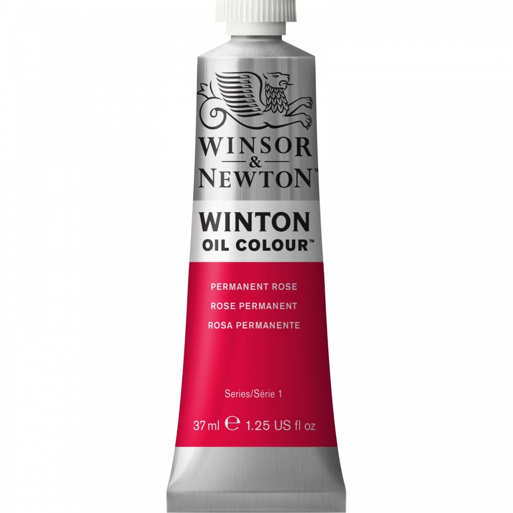 фото Масляная краска winsor&newton winton перманентный розовый 37 мл