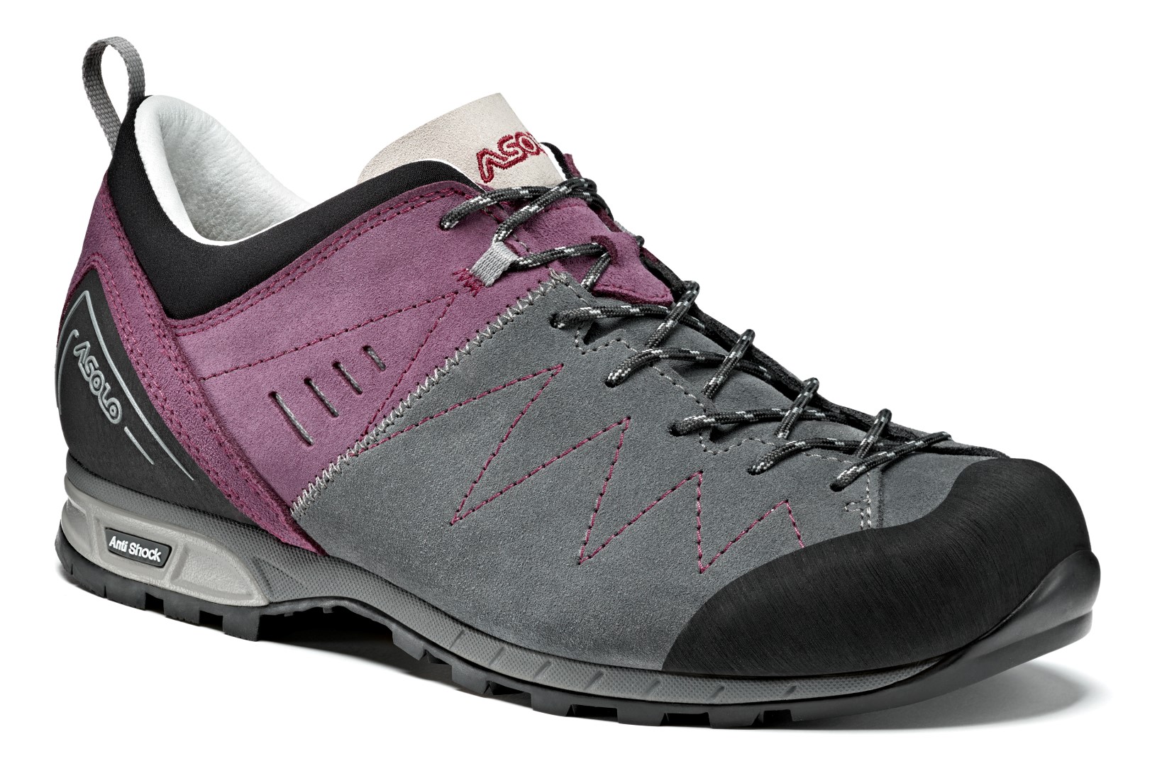 Кроссовки Asolo Track, grigio/grapeade, 4.5 UK