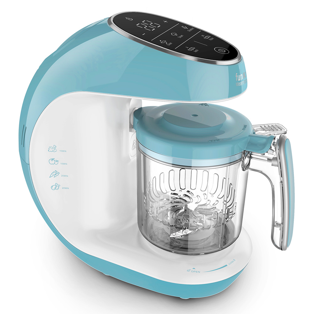 фото Блендер-пароварка funkids "steamcooker bfp-1800e" blue/white