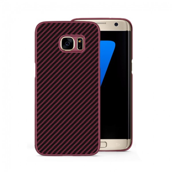 фото Чехол nillkin synthetic fiber series для samsung g935f galaxy s7 edge red