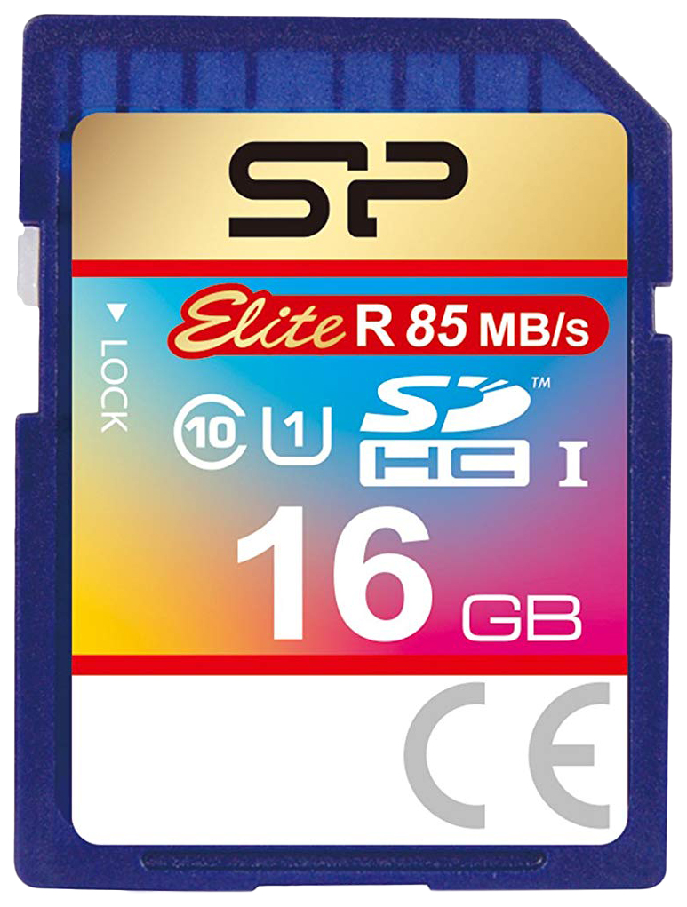 Флеш карта SD 16GB Silicon Power Elite SDHC Class 10 UHS-I