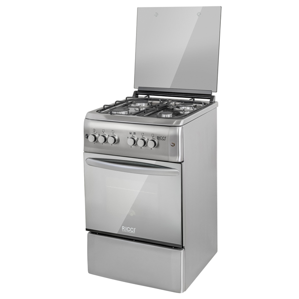 

Газовая плита RICCI RGC 5009 IX Silver, RGC 5009 IX