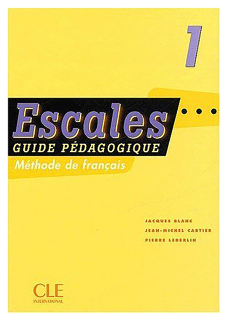 фото Книга cle international "escales 1 livre du professeur"