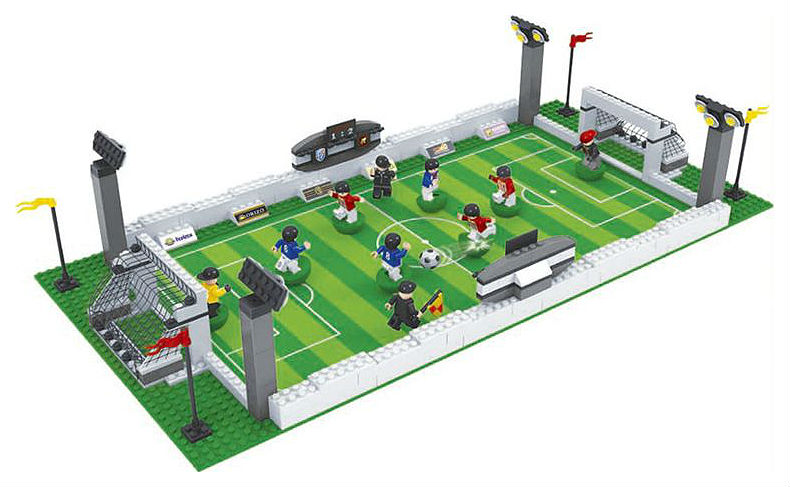 

Игровой конструктор "Футбольный матч", 381 деталь Ausini, Зеленый