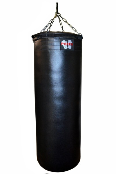 фото Боксерский мешок рокки тент 100х40 см черный 40 кг