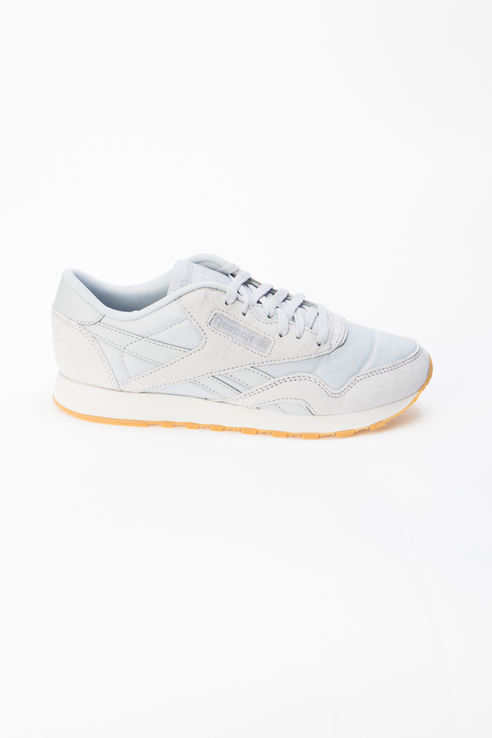 фото Кроссовки женские reebok cl nylon голубые 35 ru