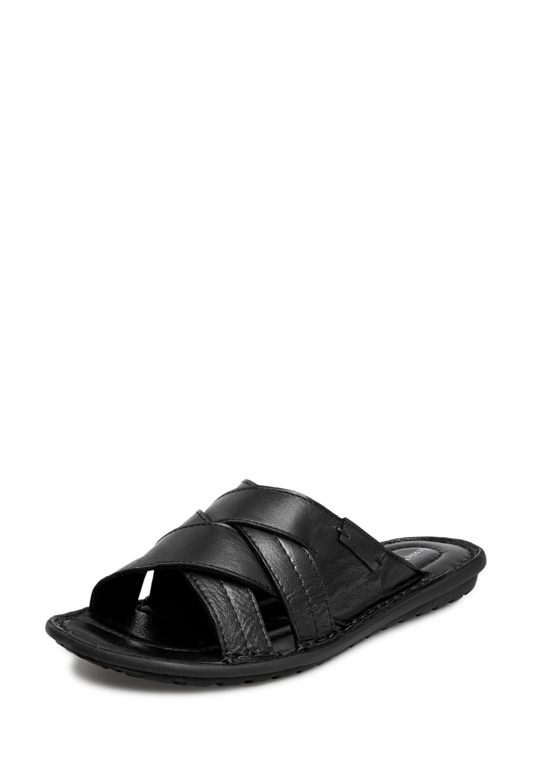 

Сабо мужские Alessio Nesca Comfort 3106130 черные 45 RU, 03106130