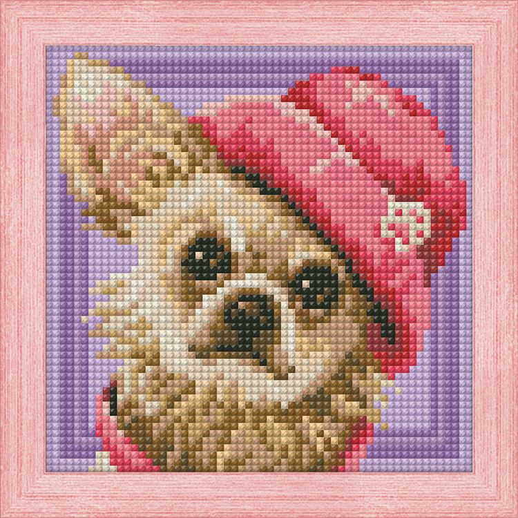 

Алмазная вышивка Алмазная Живопись Чихуахуа, 15x15 см, Чихуахуа