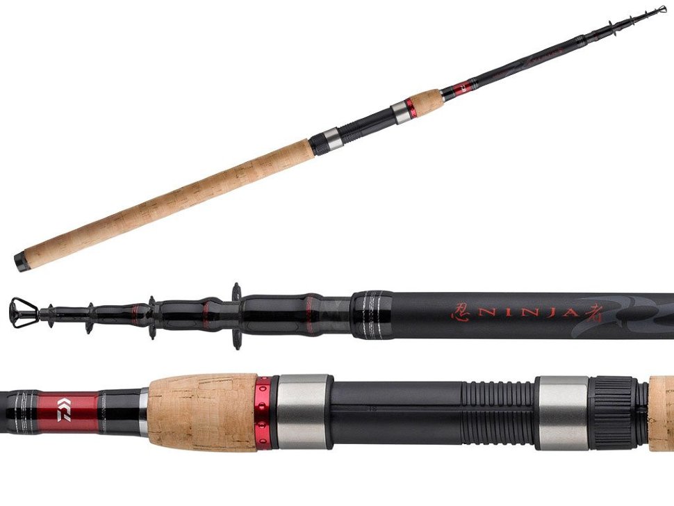 фото Удилище daiwa ninja-x tele spin 11633-180, 1,8 м, regular, 10-20 г