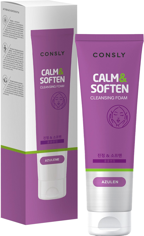 фото Пенка для умывания consly cleansing foam calm & soften