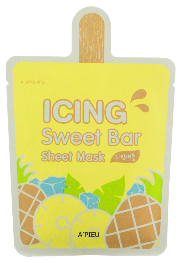 Маска для лица A'Pieu Icing Sweet Bar Sheet Mask Pineapple 21 г
