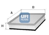 фото Фильтр воздушный двигателя ufi 30.465.00