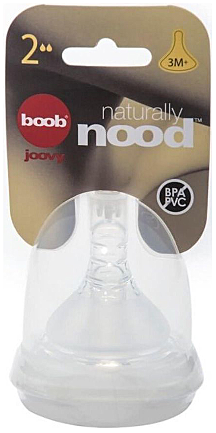 Соска Joovy Naturally Nood Nipple 2 стадия 3мес+