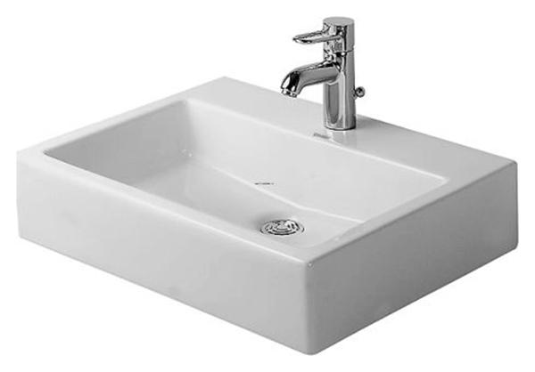 фото Раковина подвесная duravit vero 454600000 белый