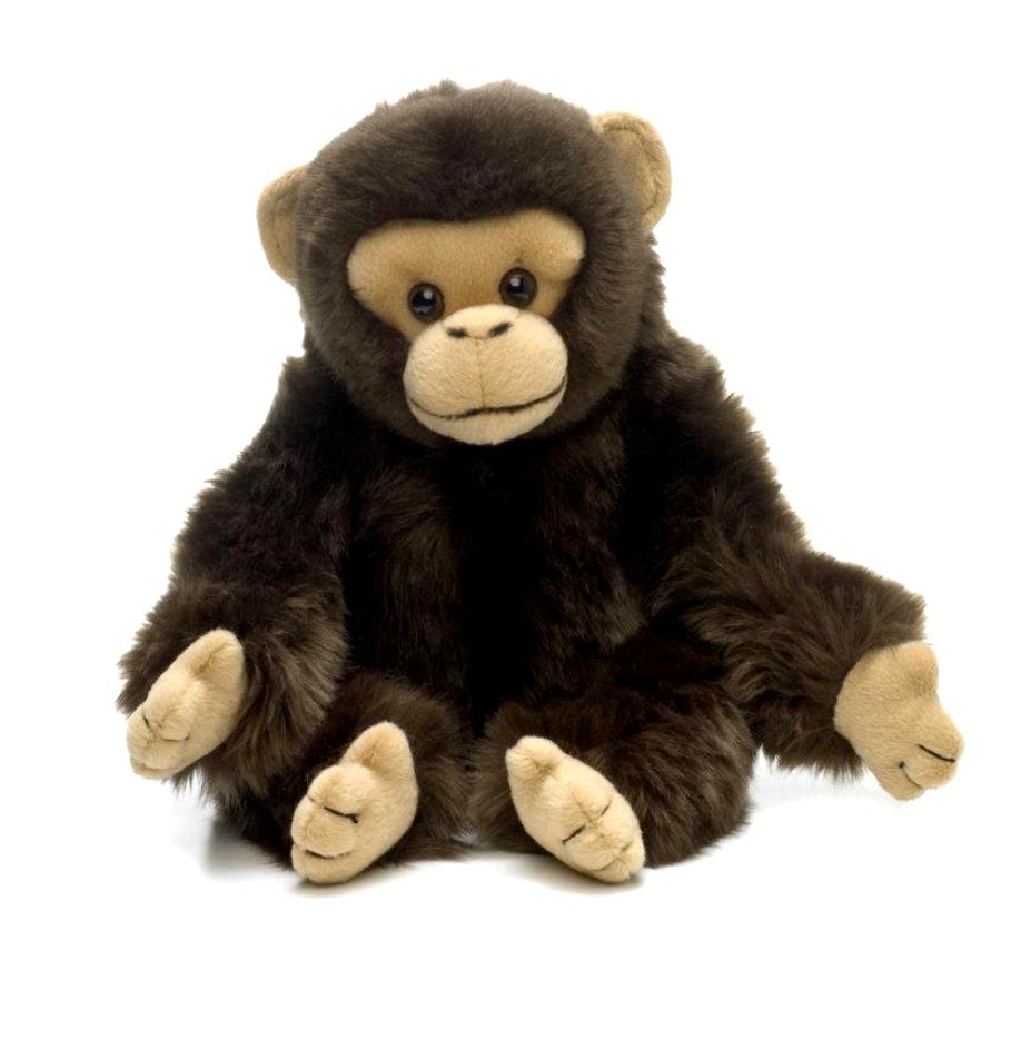 Мягкая игрушка WWF Шимпанзе 23 см планета обезьян сердца трех 2тт компл 2 кн мправкн буль упаковка