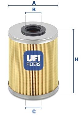 Фильтр топливный UFI 26.687.