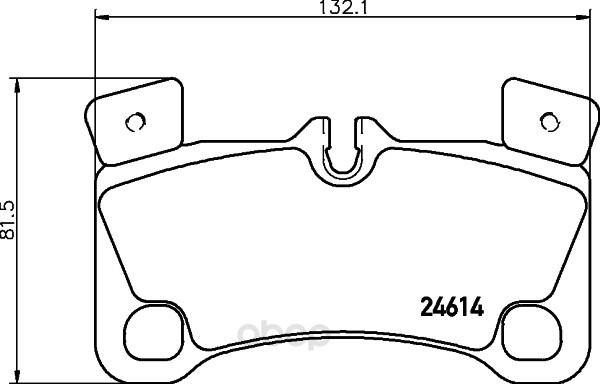 

Комплект тормозных колодок Hella 8DB355014631