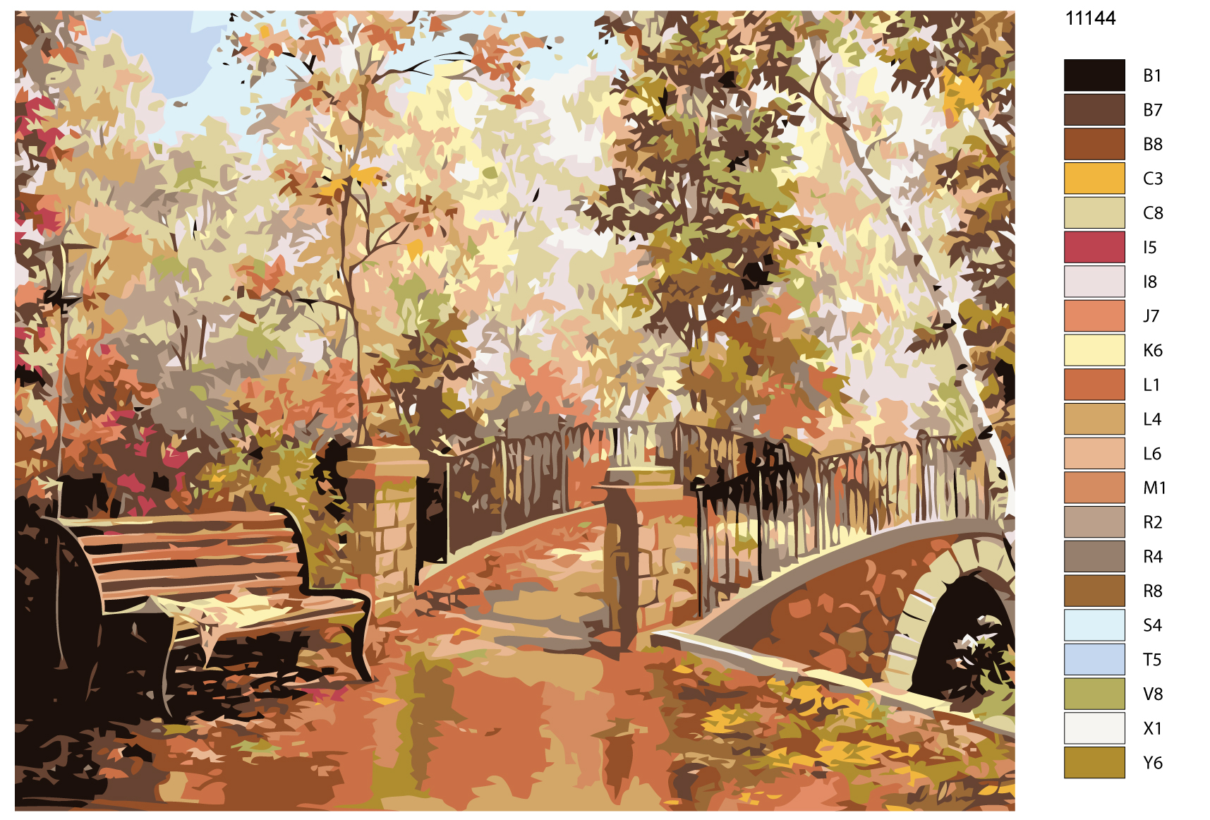 

Картина по номерам, 40 x 50, KTMK-11144, KTMK-11144