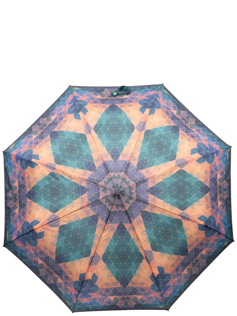 

Зонт складной женский автоматический Labbra A03-05-LT286 зеленый, A03-05-LT286