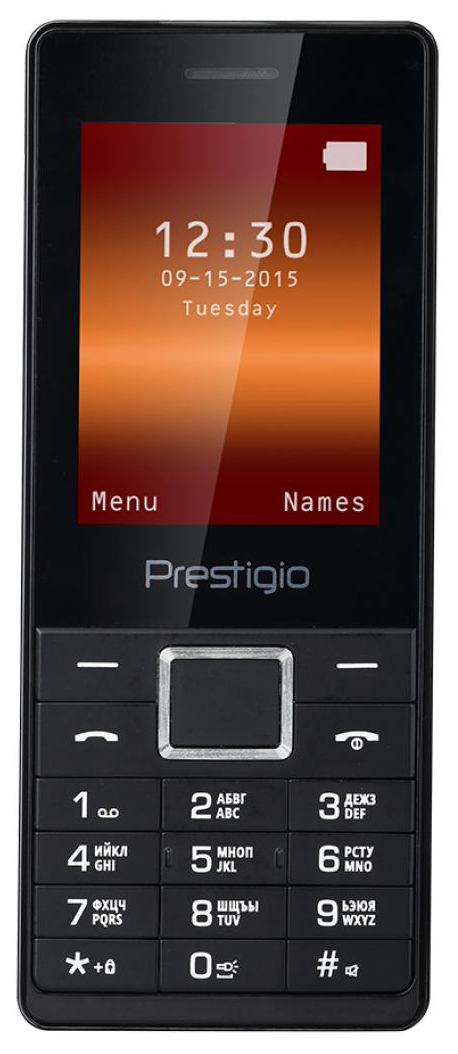 фото Мобильный телефон prestigio muze a1 duo black