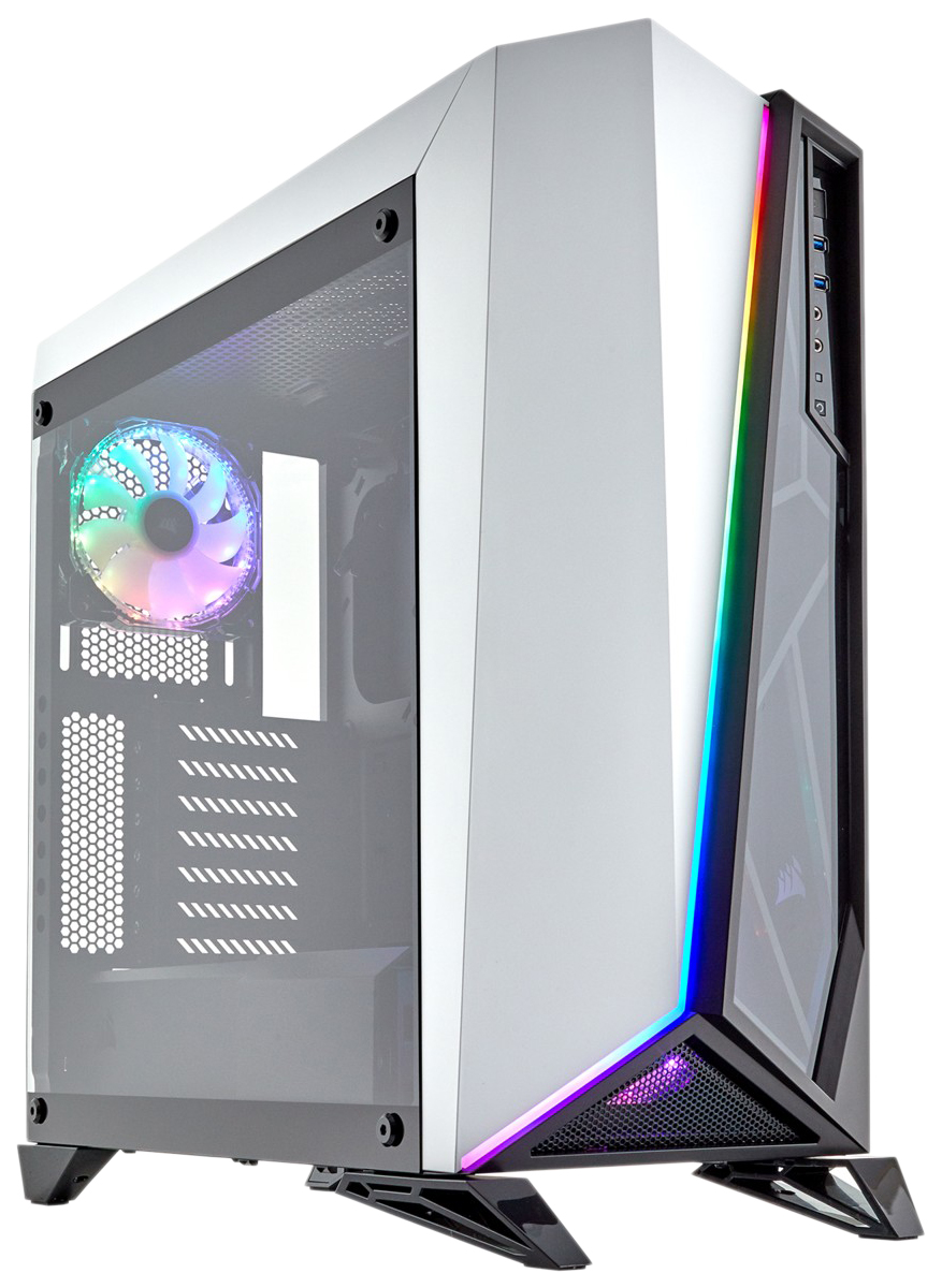 

Компьютерный корпус Corsair Carbide SPEC-OMEGA RGB без БП (CC-9011141-WW) White/black, Carbide Series SPEC-OMEGA RGB