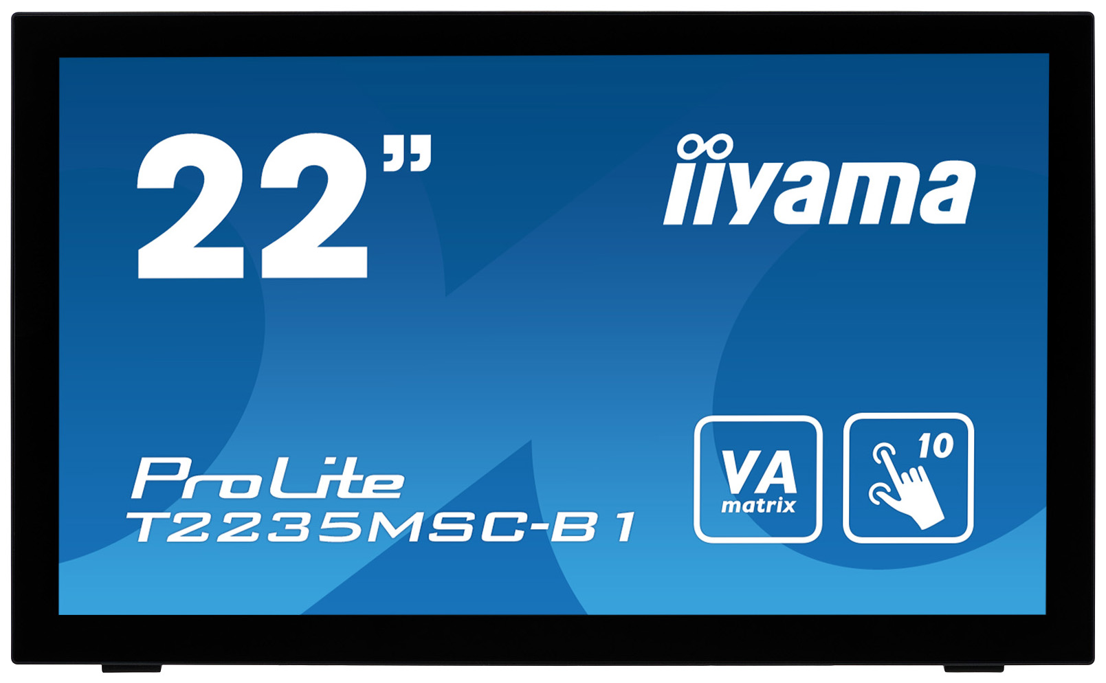 фото Монитор iiyama prolite t2235msc-b1 21.5" black