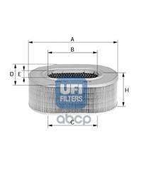 фото Фильтр воздушный ufi 2707101