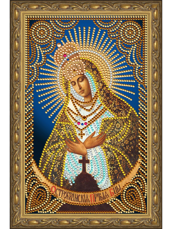 Алмазная картина Color Kit Остробрамская Пресвятая Богородица