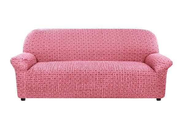фото Чехол на диван еврочехол бордовый