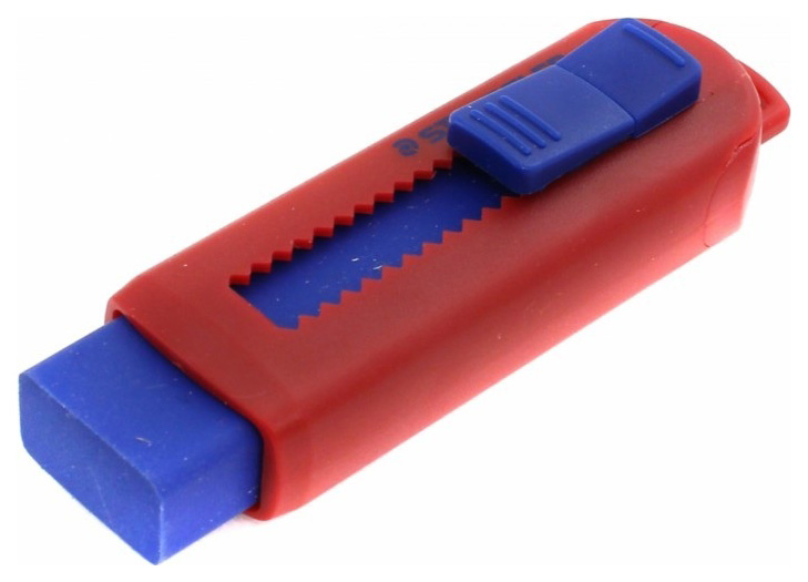 

Ластик Staedtler В скользящей пластиковой манжетке, ST525PS1S